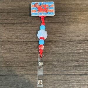 Teacher badge reel